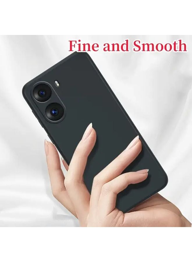 Black Shockproof Protective TPU Phone Case For Xiaomi Poco X7 - Image 2